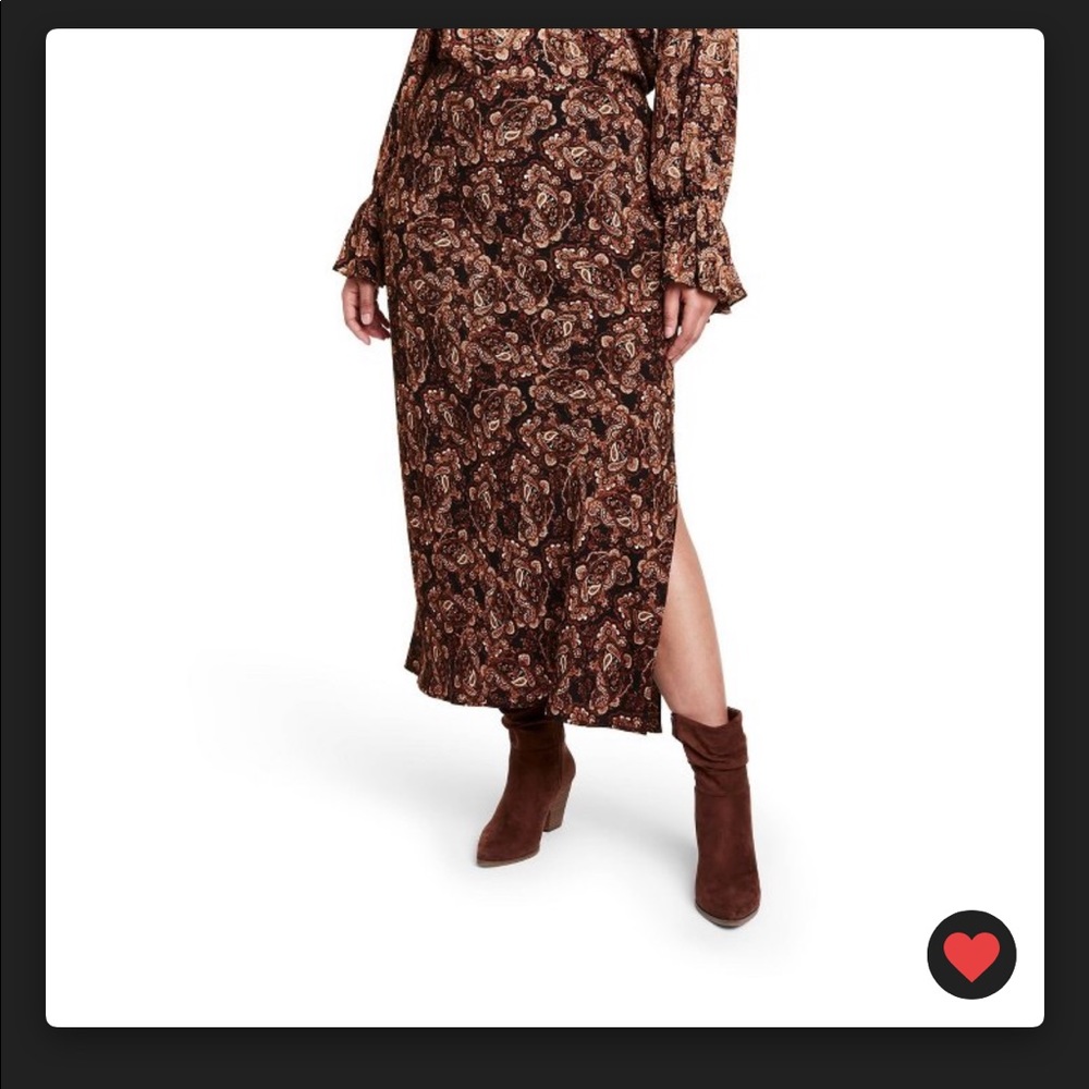 NWT Target Designer Collection-Maxi skirt sz XL